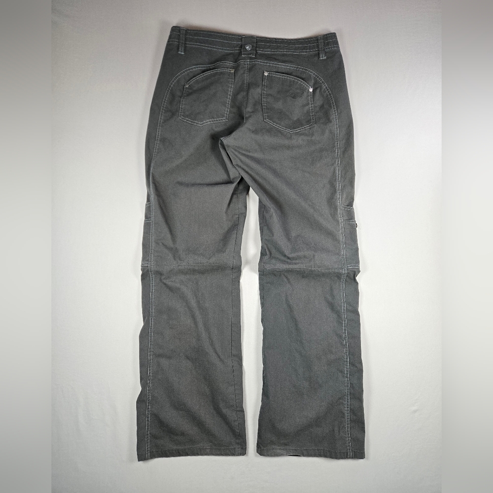 KÜHL Women's Charcoal Gray Cargo Outdoor Hiking Pants - Size 14 Regular - Picture 5 of 15